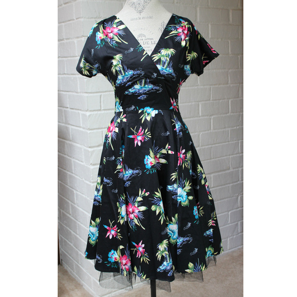 hearts and roses swing dress
